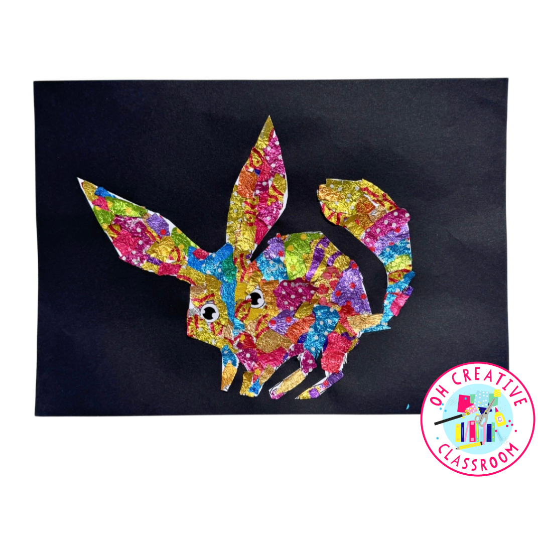 Bilby Template | Australian Animals Art Project | Australian Animals Printable for Kids